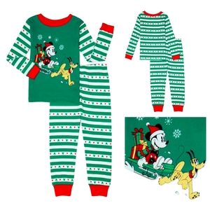 !PRICE FIRM! COPY--NWT Disney Christmas Boy's Pajama Set